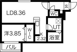 クラス南郷の間取り画像