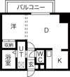 パルティーレ平岸の間取り画像