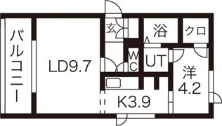 ウエストウインドの間取り画像