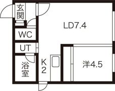 アーバンテラス北26条IIの間取り画像