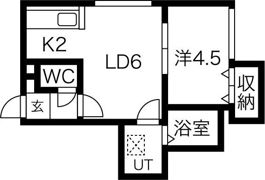 ルチェーレの間取り画像