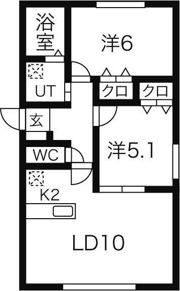 ル・ブランの間取り画像