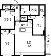 J-CITY.STELLAの間取り画像