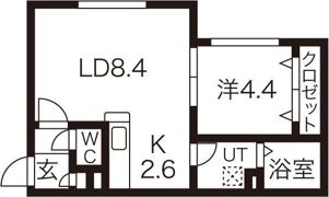 サフィニア七番館の間取り画像