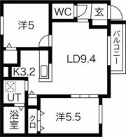 Encore北27条（アンコール北27条）の間取り画像