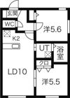 GARE中の島の間取り画像