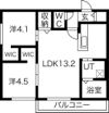 アクアトピア南郷7丁目駅前の間取り画像