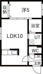 ルフェリ南郷の間取り画像