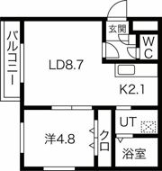 NAKAJIMA PARK MALIBUの間取り画像