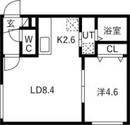 プリリアコアの間取り画像