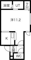 オハナS6W10の間取り画像