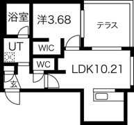 オルセーリュクス山鼻の間取り画像