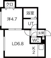 ハイマットの間取り画像