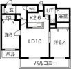 シャトーアネックスの間取り画像