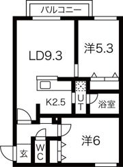スカイヴィラの間取り画像