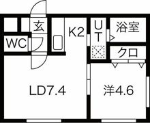 アール栄通の間取り画像