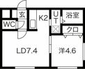 アール栄通の間取り画像