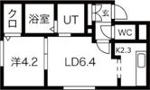 Pine hills東区役所前の間取り画像