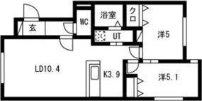 NRJニシオカの間取り画像