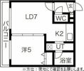Hang Loose Mikaho（ハング ルース美香保）の間取り画像