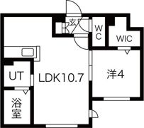 NOVEL東区役所前（旧Alivis東区役所前）の間取り画像