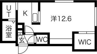 Aulii S8W9の間取り画像