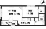 グランメール 南郷通16の間取り画像