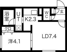 Volpe S8 （ヴォルペ）の間取り画像