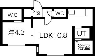 Patio北19の間取り画像