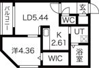 タルト南郷の間取り画像