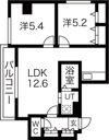 ラビエ円山の間取り画像
