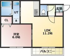 アリア東札幌の間取り画像
