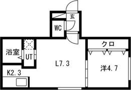 ルリ美園の間取り画像