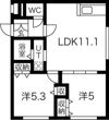 マンサーナ南郷の間取り画像