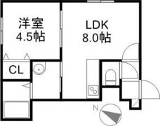 プログレス元町の間取り画像