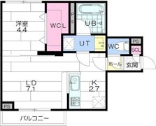 AXIS-WILL 323. 裏参道の間取り画像