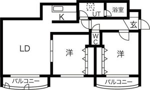 CABIN25の間取り画像