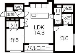 GALUSIAの間取り画像