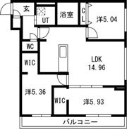 GEレジデンスFUKUZUMIの間取り画像