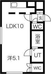 Grand Comfort 麻生（グラン コンフォート）の間取り画像
