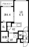 GRAND RAVINE平岸の間取り画像