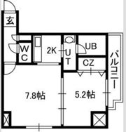 ISグランデ札幌の間取り画像