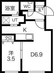 Kの間取り画像
