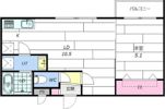 LUANA福住の間取り画像