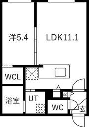MODA N13の間取り画像