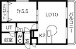 S-court円山の間取り画像