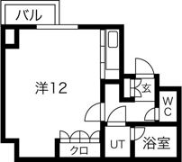 ステージノア豊平Vの間取り画像