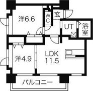ロイスガーデン山鼻の間取り画像