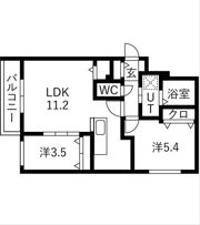 AND-hondori（アンドホンドオリ）の間取り画像