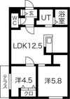 ミカエルアルファVI（ミカエルアルファシックス）の間取り画像